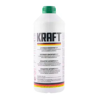 Концентрат антифризу G11 1,5л зелений KRAFT KF118