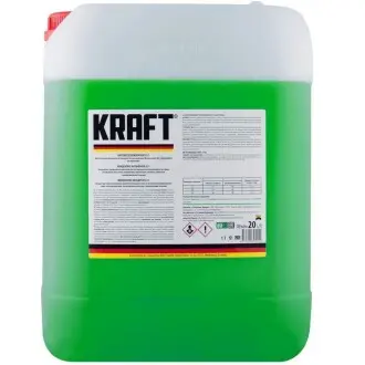 Концентрат антифризу G11 20л зеленый KRAFT KF126