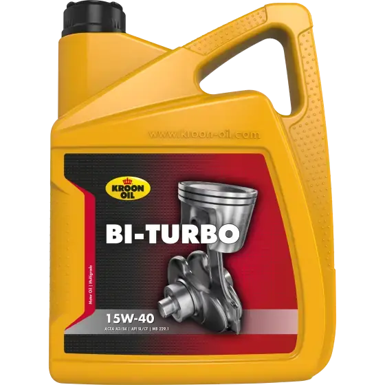 Масло моторное Bi-Turbo 15W-40 5л KROON OIL 00328 (фото 1)