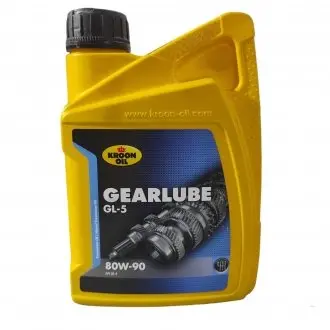 Олива трансмісійна GEARLUBE GL-5 80W-90 1л KROON OIL 01206