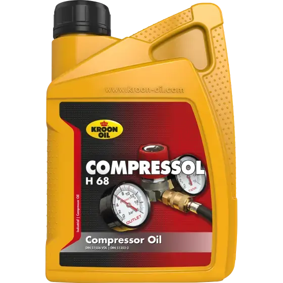 Олива компресорна Compressol H68 1л KROON OIL 02218 (фото 1)