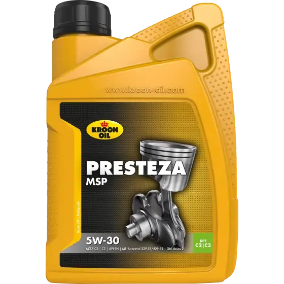 Олива моторна PRESTEZA MSP 5W-30 1л KROON OIL 33228 (фото 1)