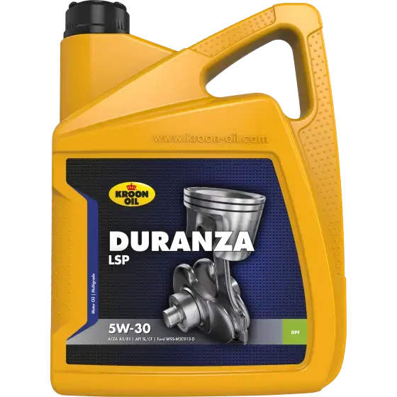 Олива моторна DURANZA LSP 5W-30 5л KROON OIL 34203 (фото 1)