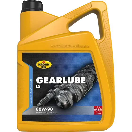 Олива трансмісійна GEARLUBE LS 80W-90 5л KROON OIL 34617 (фото 1)