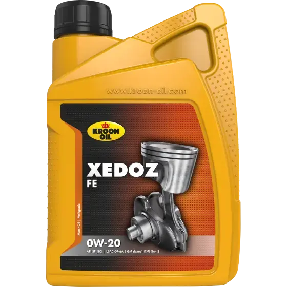 Олива моторна Xedoz FE 0W-20 1л KROON OIL 36777 (фото 1)