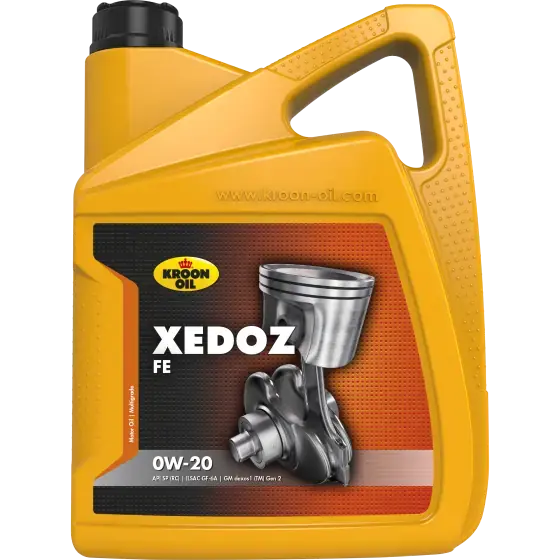 Олива моторна Xedoz FE 0W-20 5л KROON OIL 36779 (фото 1)