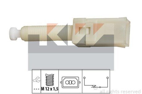 Датчик стоп сигнала, Passat 96-00 KW 510 087