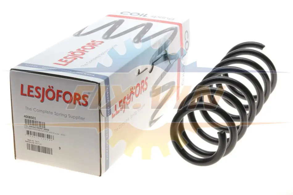 Пружина (передня) BMW 5 (F10) 520d/520-535i 11-16 (седан) (с М-техникой) LESJOFORS 4008501 (фото 1)