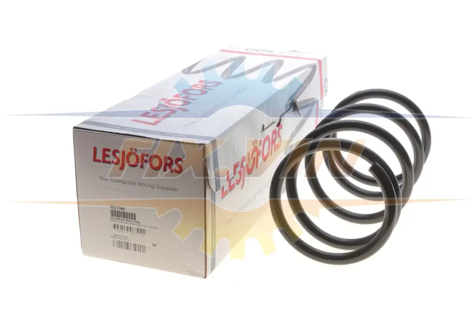 Пружина подв. передн. FORD (пр-во Lesjofors) TRANSIT 260S/280S/280M/300S 2,0TD FWD 99-06 LESJOFORS 4027580 (фото 1)