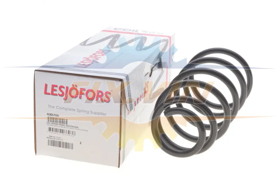 Пружина подв. передн. SKODA (пр-во Lesjofors) SKODA OCTAVIA /TOUR 1,6 97-6/04 LESJOFORS 4085705 (фото 1)