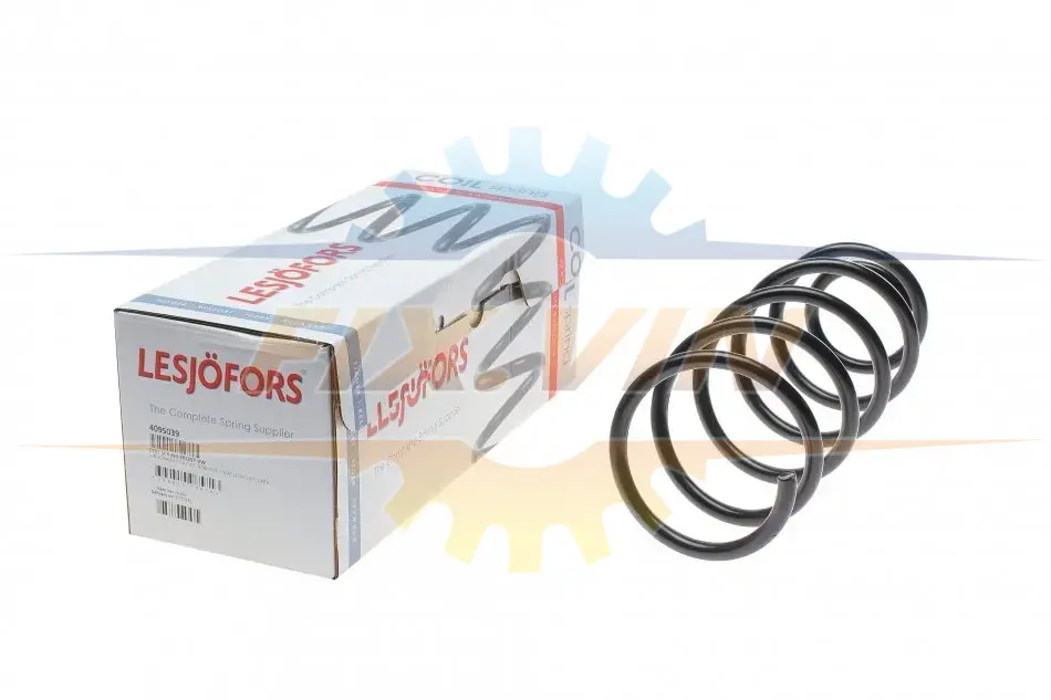 Пружина подв. передн. VW (пр-во Lesjofors) VW BORA 1,4/1,6/2,0 9/98-9/05/SEAT LEON 1,8T CUPRA LESJOFORS 4095039 (фото 1)