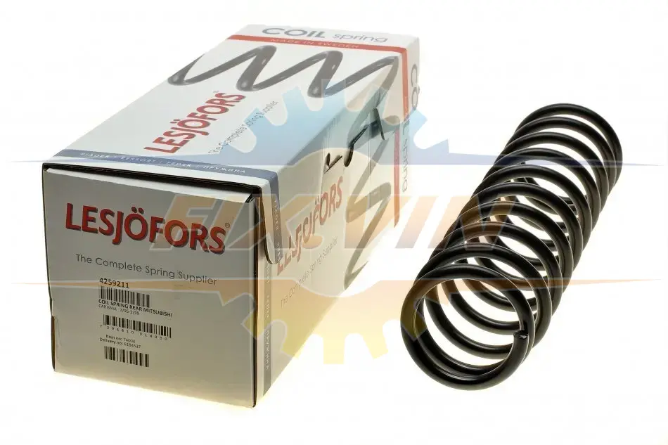 Пружина подв. задн. MITSUBISHI (пр-во Lesjofors) CARISMA 7/95-2/99 LESJOFORS 4259211 (фото 1)