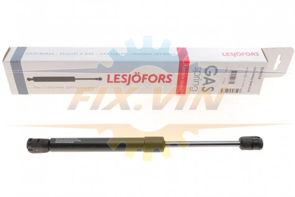 Амортизатор кришки багажника Audi A4 94-01 (седан) LESJOFORS 8104214 (фото 1)
