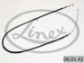 Трос ручного гальма LINEX 06.01.42 (фото 1)