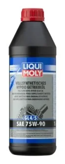 Олива трансмісійна SAE 75W-90 Vollsynthetisches Hypoid Getriebeoil GL-4 / 5 1 л LIQUI MOLY 1024