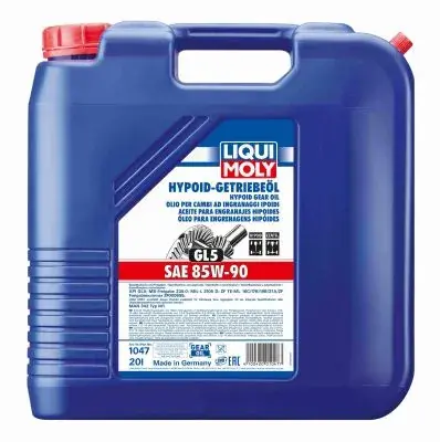 Олива трансмісійна Hypoid-Getriebeol GL5 85W-90 20L LIQUI MOLY 1047 (фото 1)