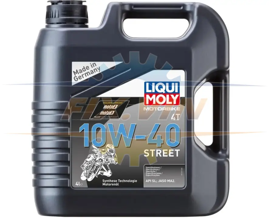 Олива моторна Motorbike 4T 10W-40 Street 4л LIQUI MOLY 1243 (фото 1)