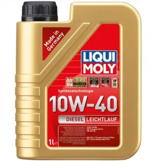 Олива моторна Diesel Leichtlauf 10W-40 1л LIQUI MOLY 1386