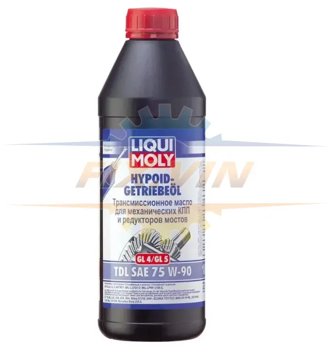 Олива трансмісійна Hypoid-Getriebeöl GL4/5 TDL 75W-90 1л LIQUI MOLY 1407 (фото 1)
