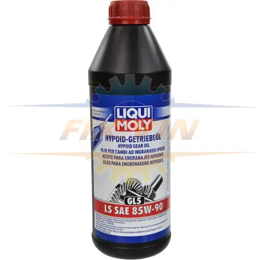 Олива трансмісійна Hypoid-Getriebeoil GL-5 LS 85W-90 1л LIQUI MOLY 1410 (фото 1)
