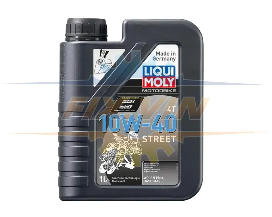 Олива моторна Motorbike 4T 10W-40 Street 1л LIQUI MOLY 1521 (фото 1)