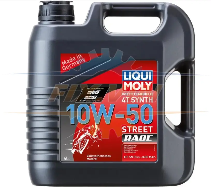Олива моторна Motorbike 4T Synth 10W-50 Street Race 4л LIQUI MOLY 1686 (фото 1)