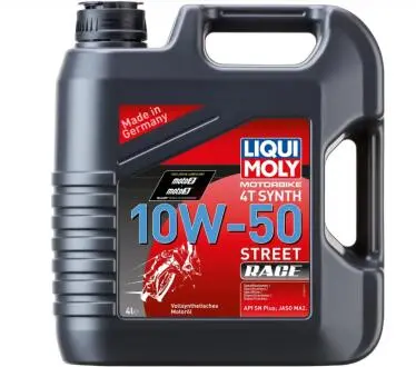 Олива моторна Motorbike 4T Synth 10W-50 Street Race 4л LIQUI MOLY 1686
