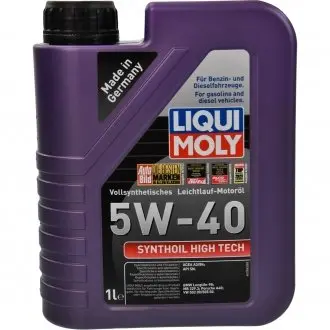 Олива моторна Synthoil High Tech 5W-40 1л LIQUI MOLY 1855