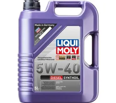Олива моторна Diesel Synthoil 5W40 5л LIQUI MOLY 1927