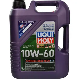 Олива моторна Synthoil Race Tech GT1 10W-60 5л LIQUI MOLY 1944