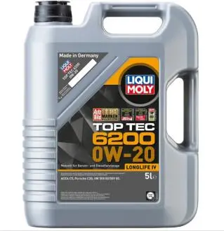 Олива моторна TopTec 6200 0W-20 5л LIQUI MOLY 20789