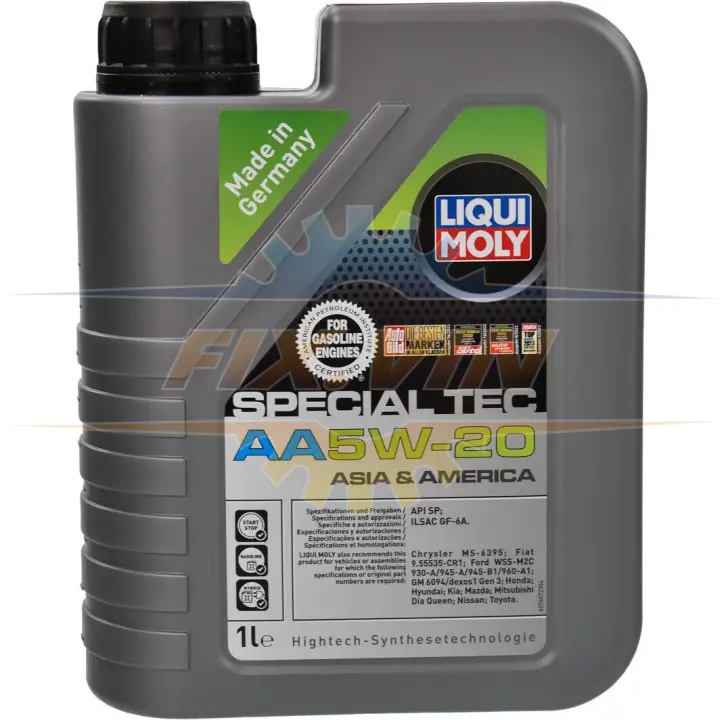 Олива моторна Special Tec AA 5W-20 1л LIQUI MOLY 207925W201L (фото 1)