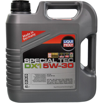 Масло моторное Special Tec DX1 5W-30 4л LIQUI MOLY 20968