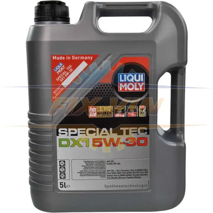Олива моторна Special Tec DX1 5W-30 5л LIQUI MOLY 20969 (фото 1)