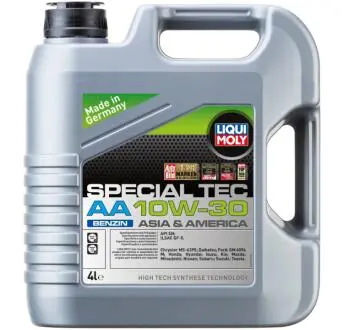 Моторна олива Special Tec AA 10W-30 Benzin 4л LIQUI MOLY 21337