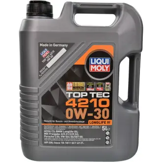 Олива моторна Top Tec 4210 0W-30 5л LIQUI MOLY 21605