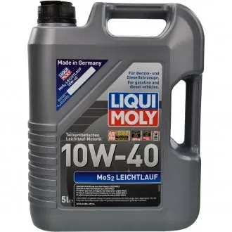 Олива моторна MoS2 Leichtlauf 10W-40 5л LIQUI MOLY 2184