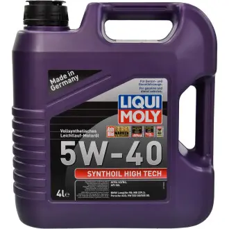 Олива моторна Synthoil High Tech 5W-40 4л LIQUI MOLY 2194