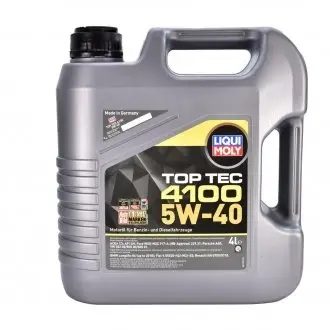 Олива моторна Top Tec 4100 5W-40 4л LIQUI MOLY 2195