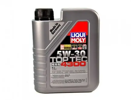 Олива моторна Top Tec 4300 5W-30 1л LIQUI MOLY 2323