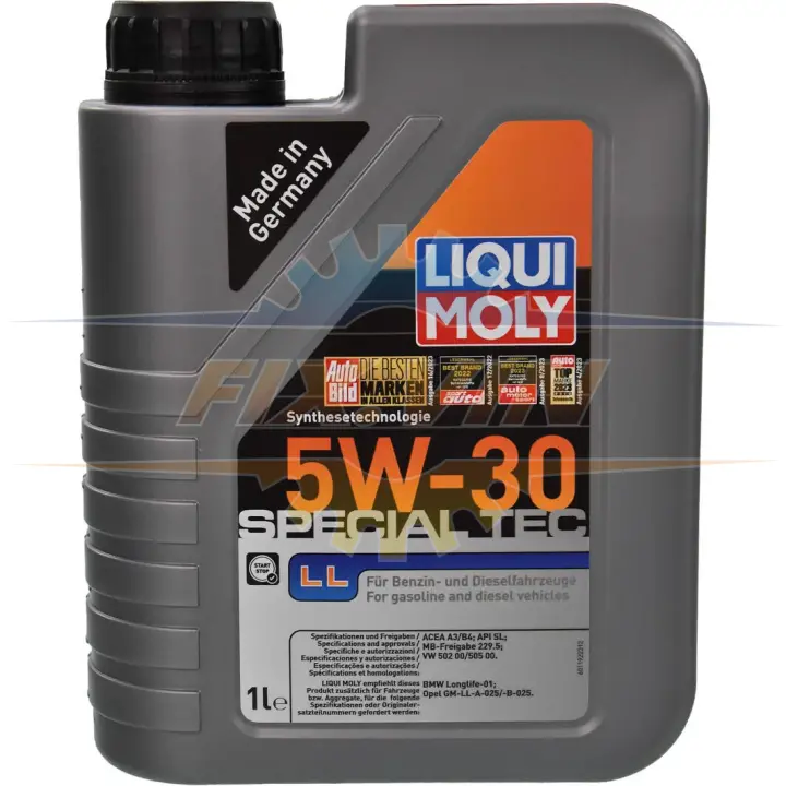 Олива моторна Special Tec LL 5W-30 1л LIQUI MOLY 2447/8054 (фото 1)
