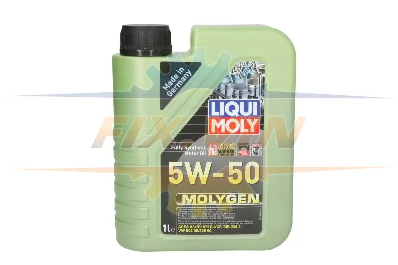 Моторна олива Molygen (1L) 5W50 API CF SJ MB 229.1 VW 502.00 VW 505.00 LIQUI MOLY 2542 5W50 1L (фото 1)
