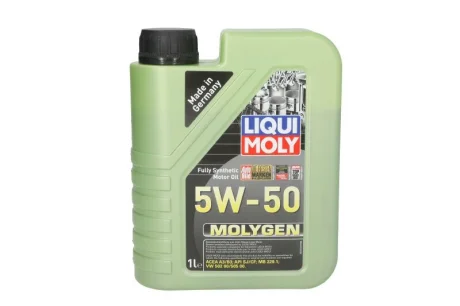 Моторна олива Molygen (1L) 5W50 API CF SJ MB 229.1 VW 502.00 VW 505.00 LIQUI MOLY 2542 5W50 1L