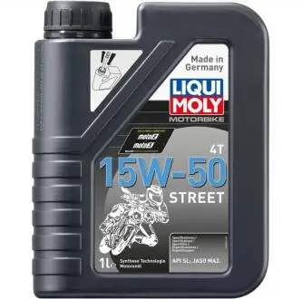 Масло моторное Motorbike 4T 15W-50 Street 1л LIQUI MOLY 2555