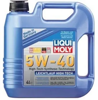 Олива моторна Leichtlauf High Tech 5W-40 4л LIQUI MOLY 2595