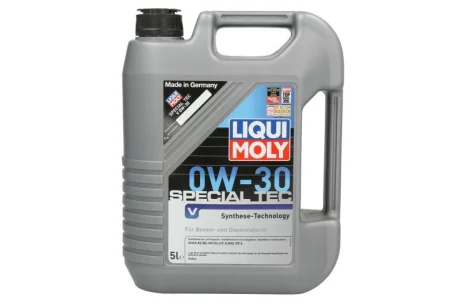 Моторна олива Special TEC V (5L) 0W30 ACEA A7 B7 VOLVO 95200377 LIQUI MOLY 2853 0W30 5L