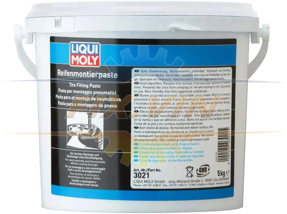 Паста монтажна для коліс Reifen-Montierpaste 5кг LIQUI MOLY 3021 (фото 1)