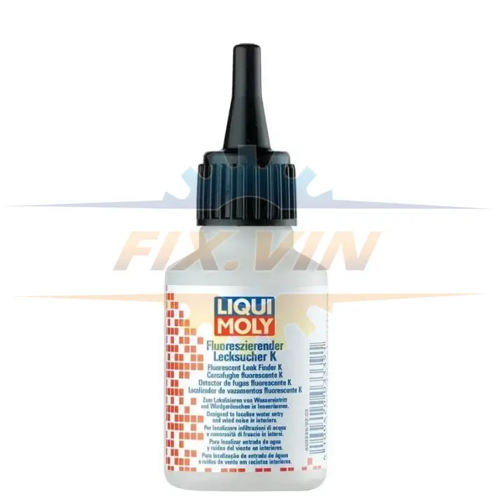 Флуоресцентный обнаружитель утечки Fluoreszierender Lecksucher K 50мл LIQUI MOLY 3339 (фото 1)