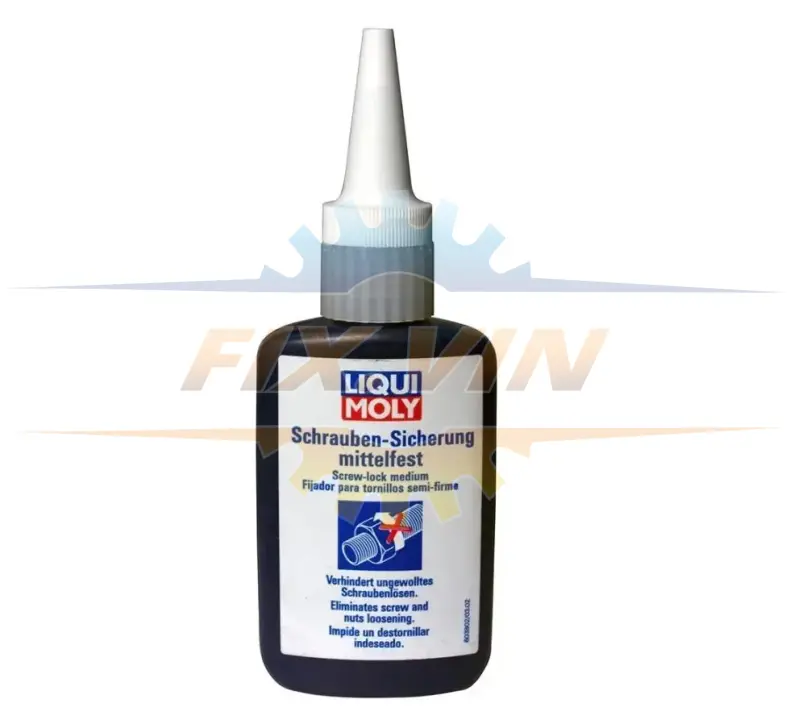 Фіксатор гвинтів Schrauben-Sicherung mittelfest 50мл LIQUI MOLY 3802 (фото 1)