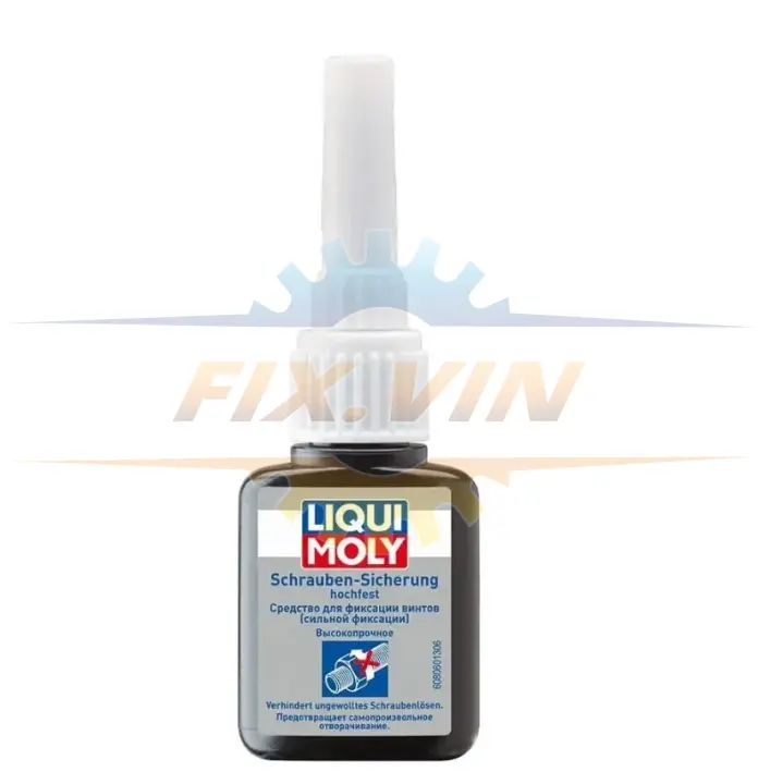 Фіксатор різьби Schrauben-Sicherung hochfest 10мл LIQUI MOLY 3803 (фото 1)